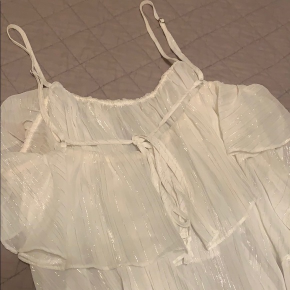 SOLD! LAST CHANCE! VS Shimmery Sheer Top - Picture 4 of 6